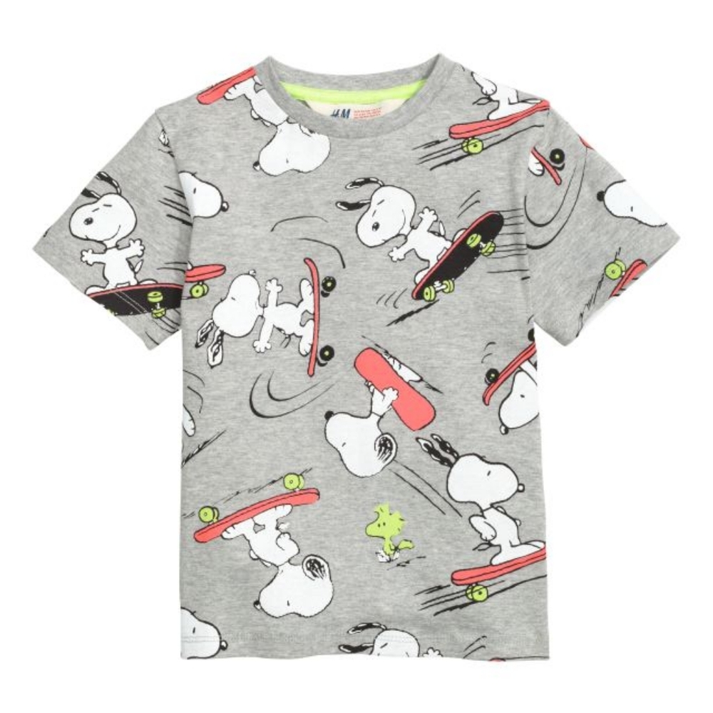Kids Skateboarding Snoopy Shirt, size 8-10